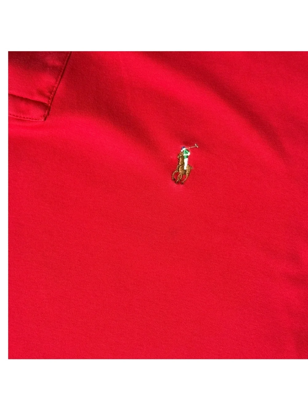 Polo Ralph Lauren Soft Touch Polo Shirt Mens Size XL Red Pima Cotton Pony Logo